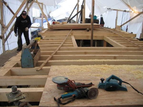 Boat Building Wood