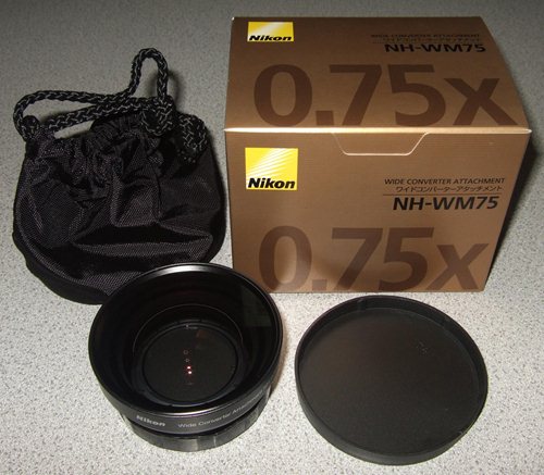 Nikon ワイドコンバーターアタッチメント NH-WM75」を購入 | Cinema