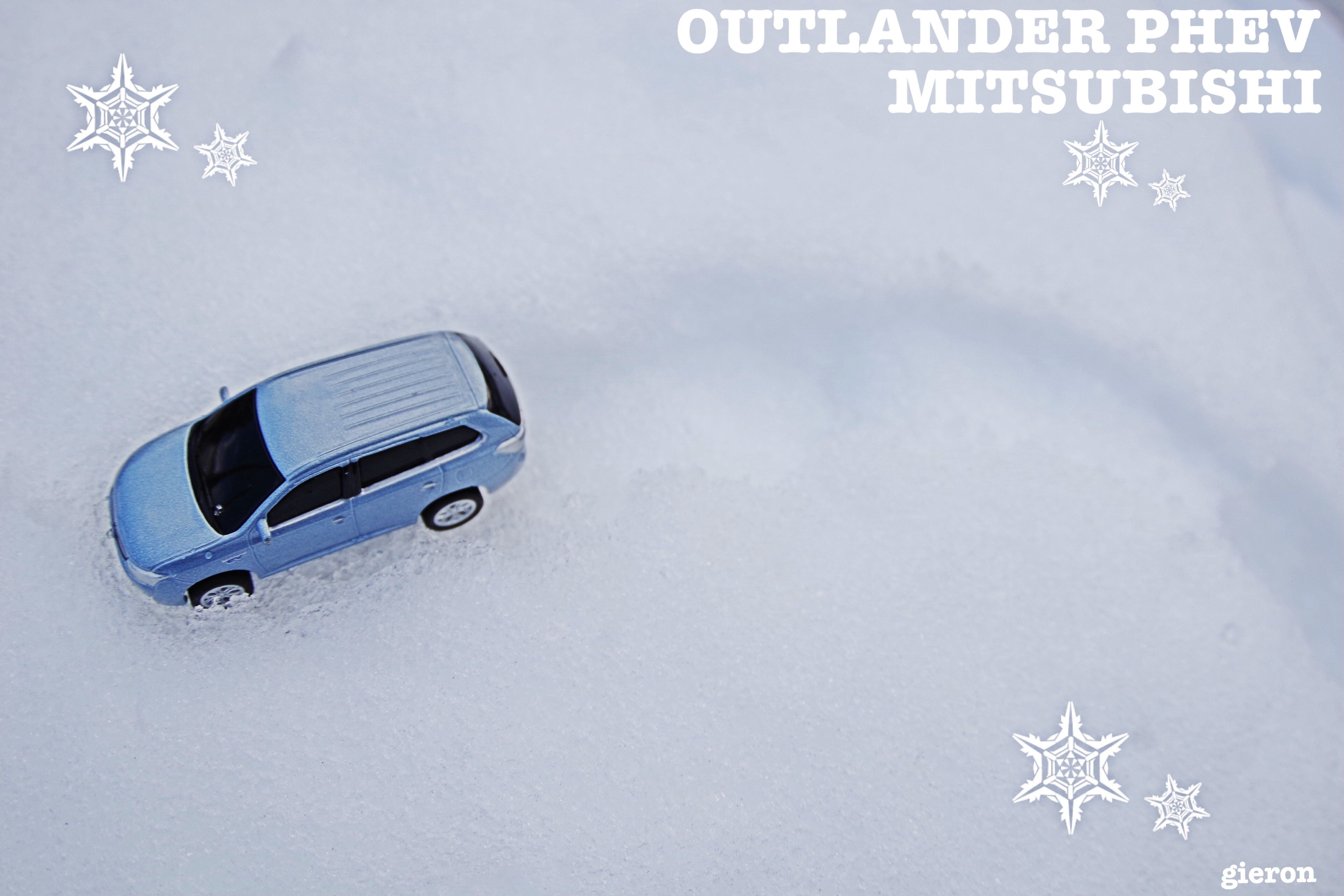 Outlander phev on snow