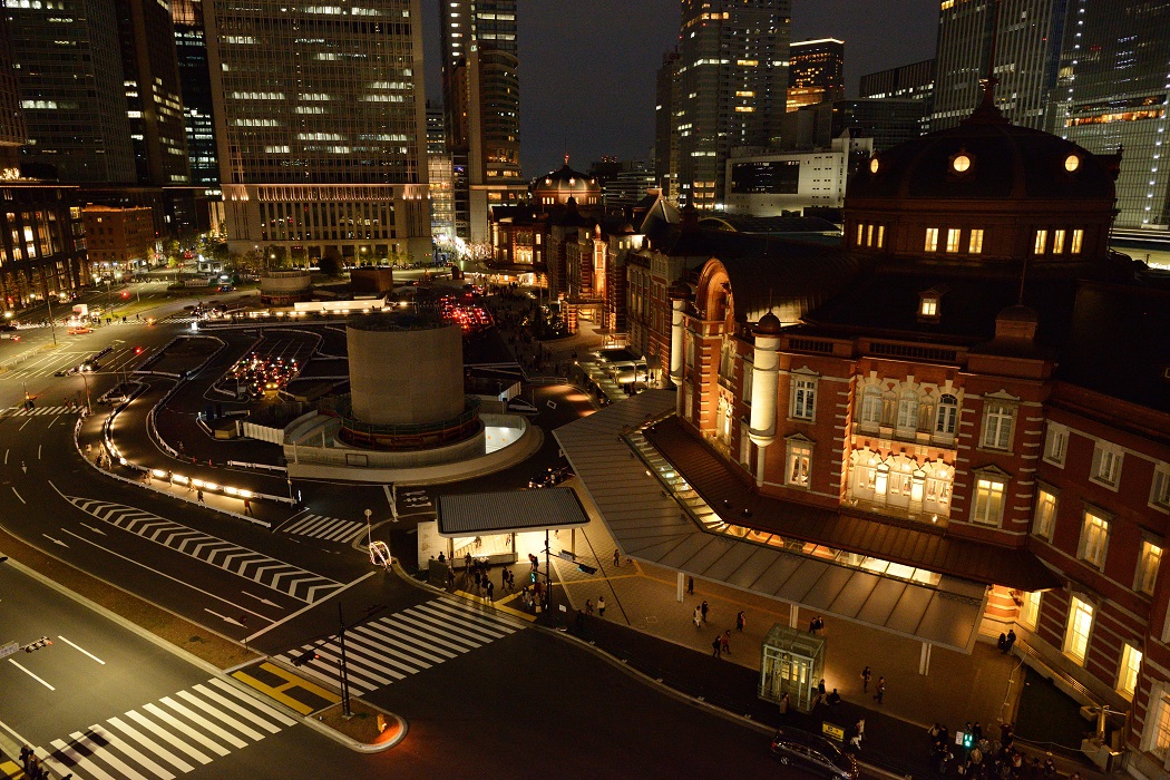 東京駅夜景～2013年冬