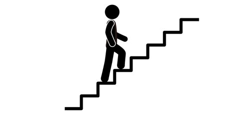 階段は上るよりも下りるほうが筋肉が鍛えられる